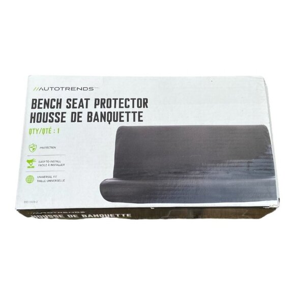 NEW Autotrends Dog Bench Seat Protector Mini Van Seat Cover‎ Pet Hair Waterproof - Picture 2 of 8